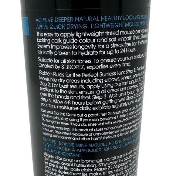 St. Tropez Self Tan Dark Bronzing Mousse 200ml Natural Healthy Skin Look - Picture 7 of 16